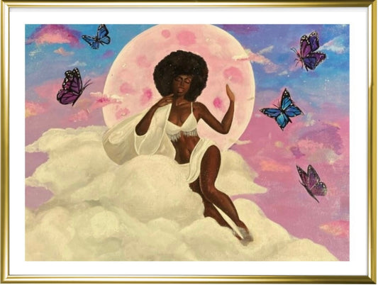 Melanin Sleeps - Print