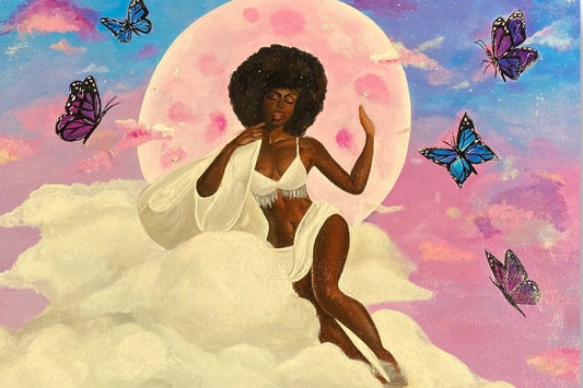 Melanin Sleeps - Print