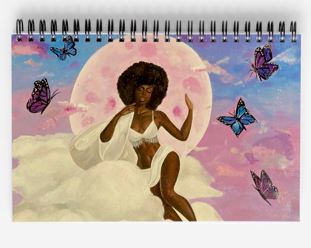 Melanin Sleeps Notebook
