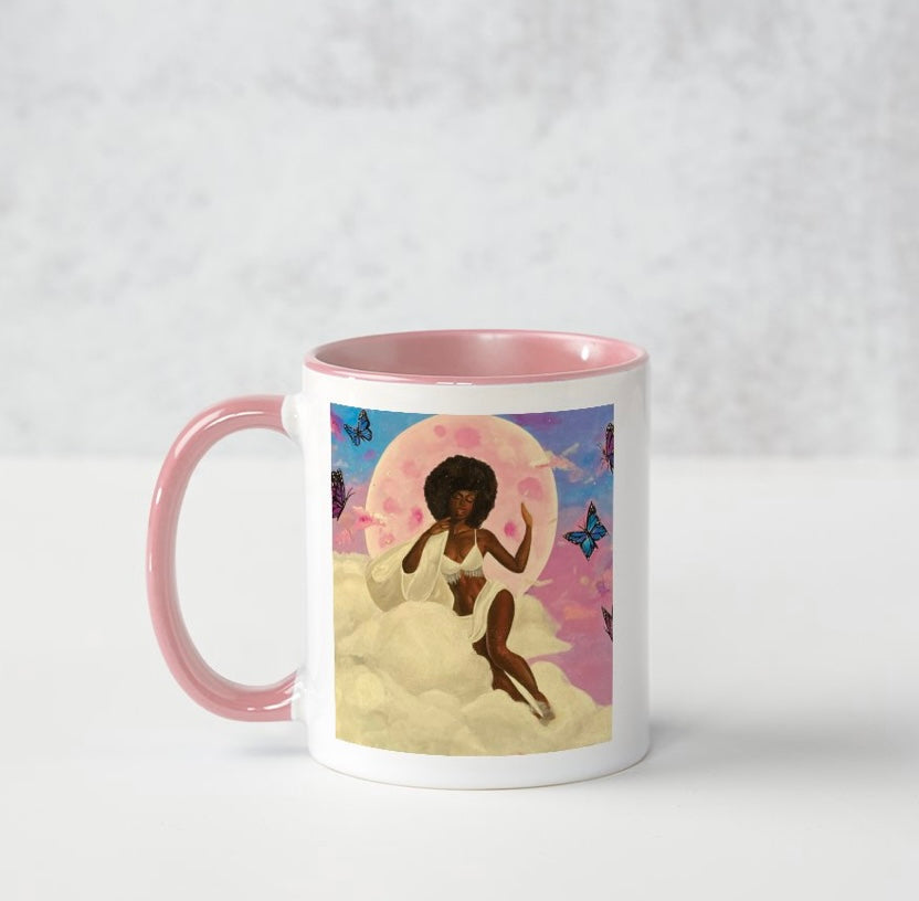 Melanin Sleeps Mug