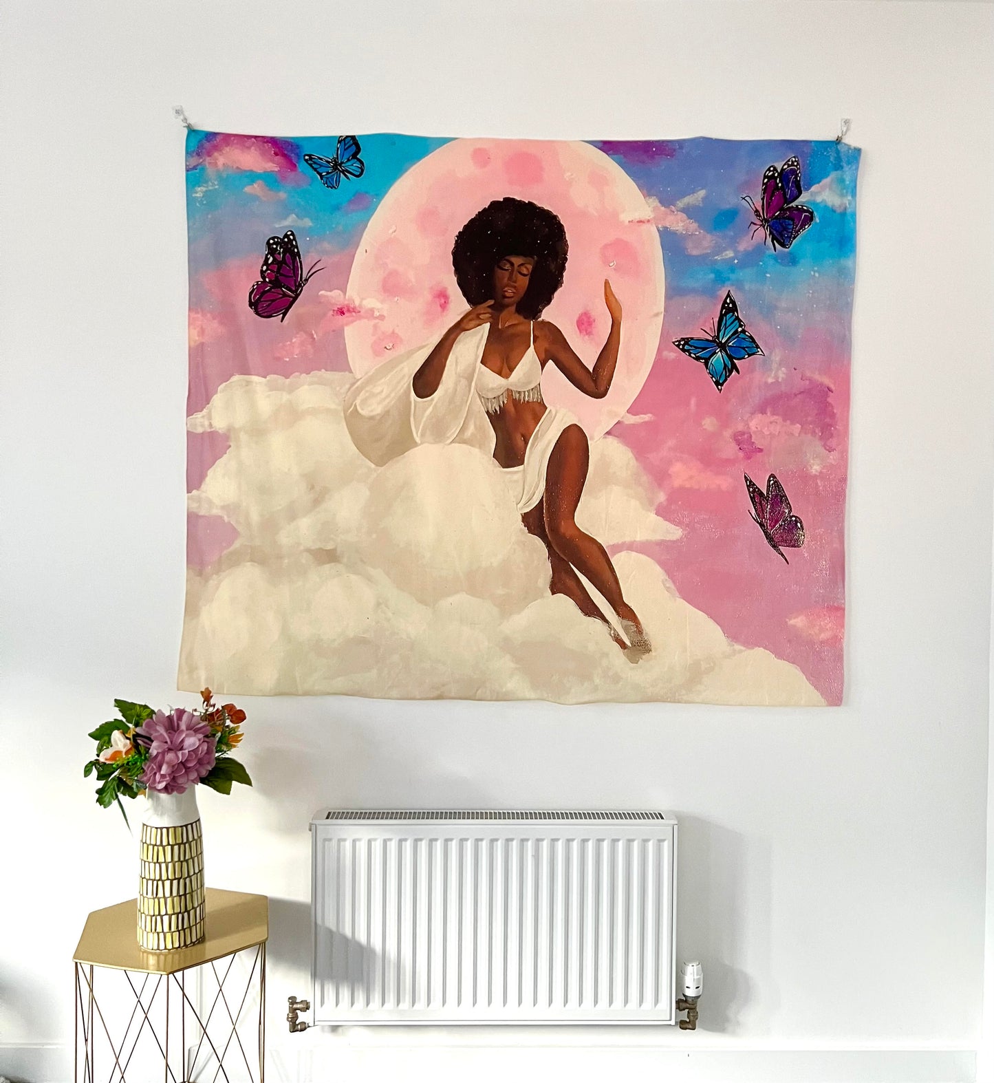 Melanin Sleeps Tapestry