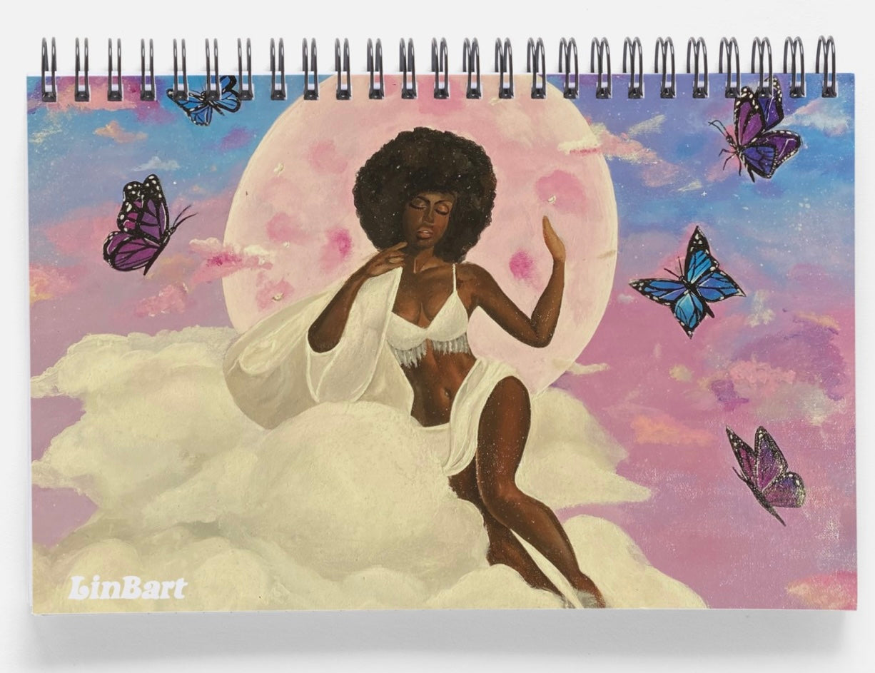 Melanin Sleeps Notebook