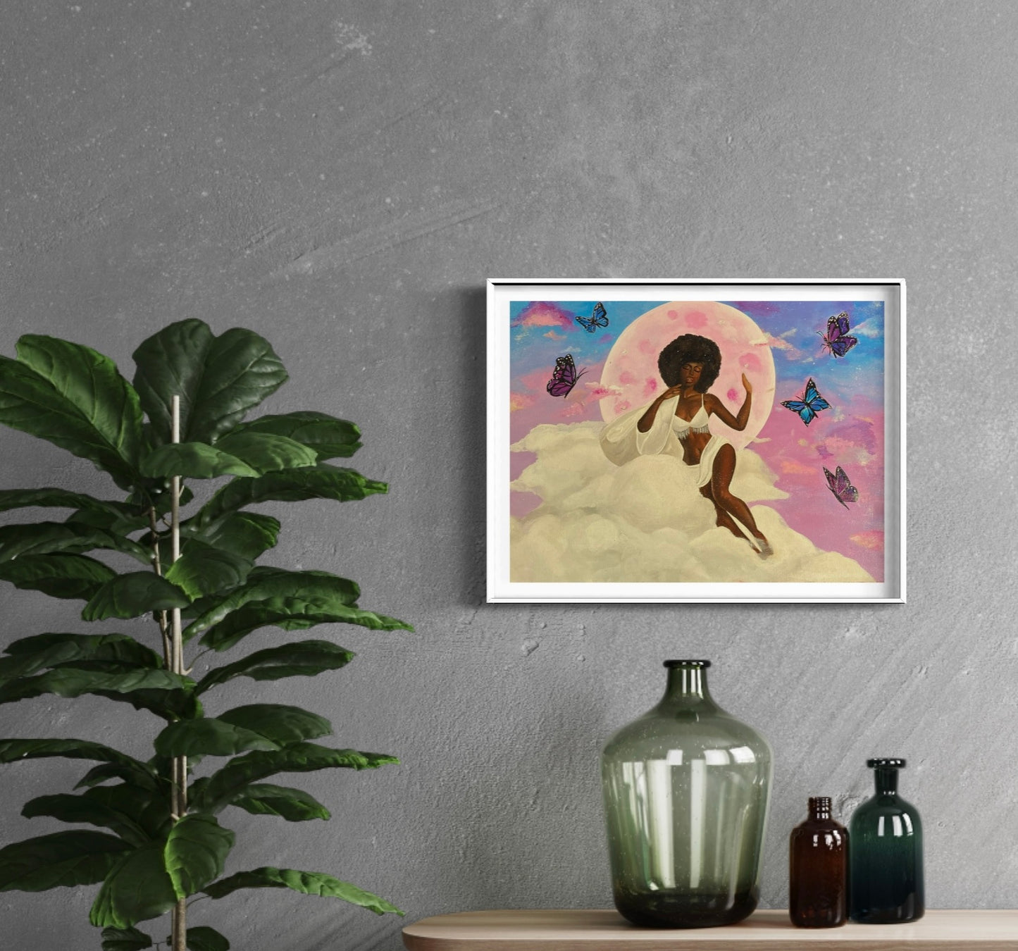 Melanin Sleeps - Print